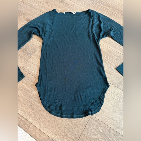 Michael Stars Green Long Sleeve Top - Picture 2 of 11